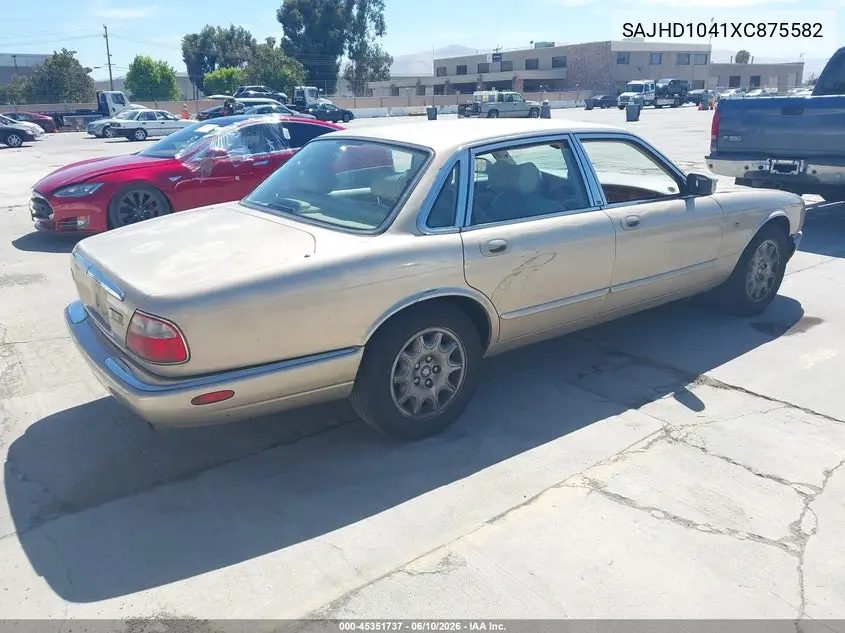 1999 Jaguar Xj8 VIN: SAJHD1041XC875582 Lot: 45351737