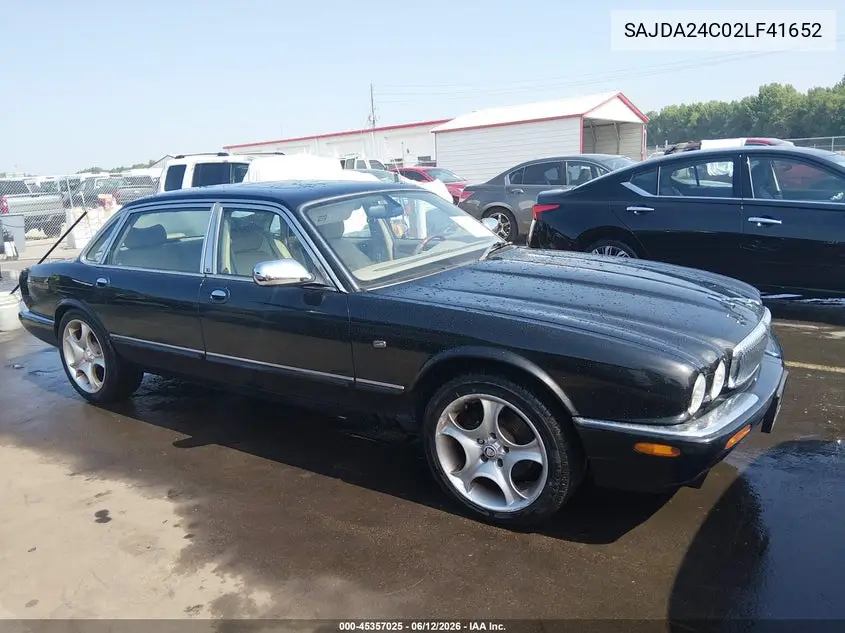 2002 Jaguar Xj8 Vanden Plas VIN: SAJDA24C02LF41652 Lot: 45357025