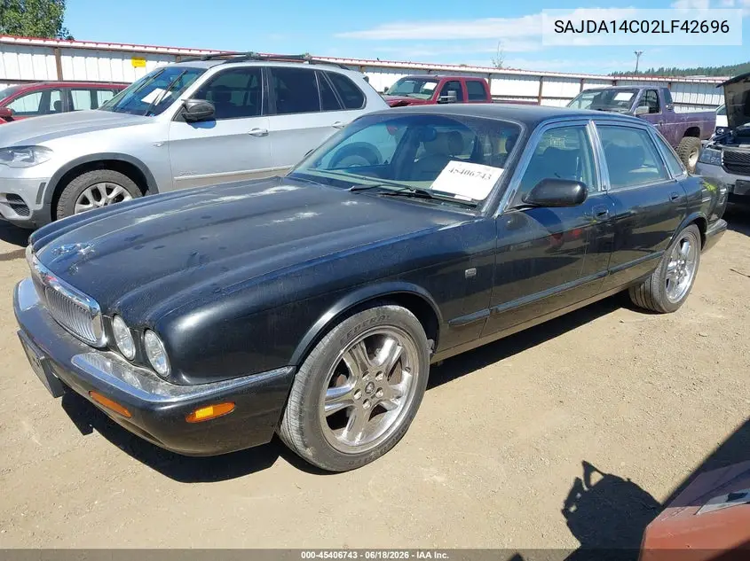 2002 Jaguar Xj8 VIN: SAJDA14C02LF42696 Lot: 45406743