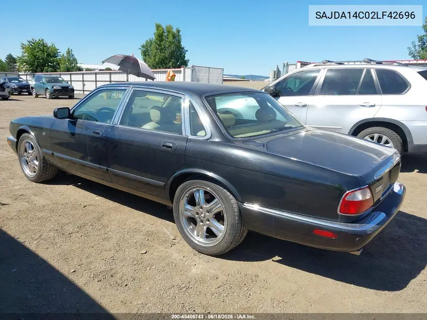 2002 Jaguar Xj8 VIN: SAJDA14C02LF42696 Lot: 45406743