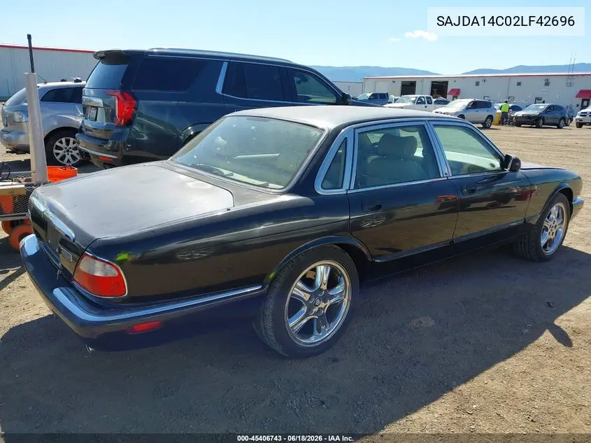 2002 Jaguar Xj8 VIN: SAJDA14C02LF42696 Lot: 45406743