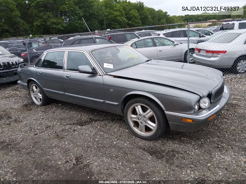 2002 Jaguar Xj8 Sport VIN: SAJDA12C32LF49337 Lot: 45574656