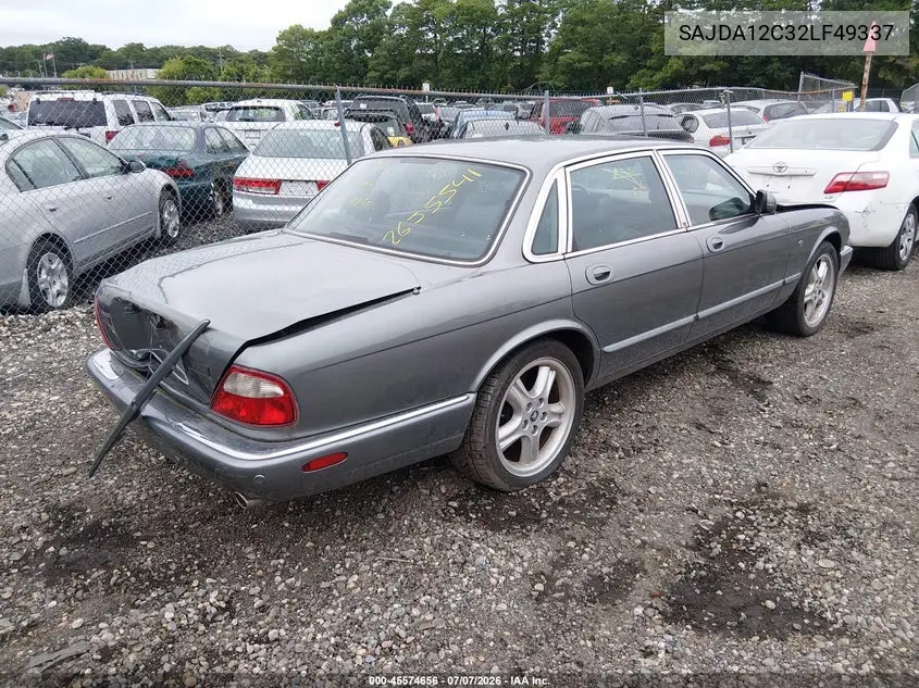2002 Jaguar Xj8 Sport VIN: SAJDA12C32LF49337 Lot: 45574656