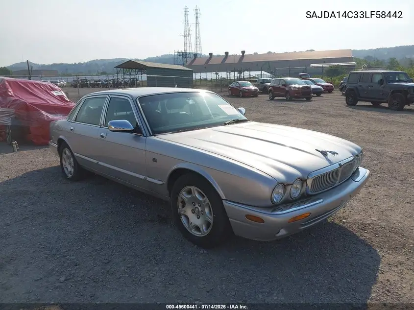 2003 Jaguar Xj Xj8 VIN: SAJDA14C33LF58442 Lot: 45600441