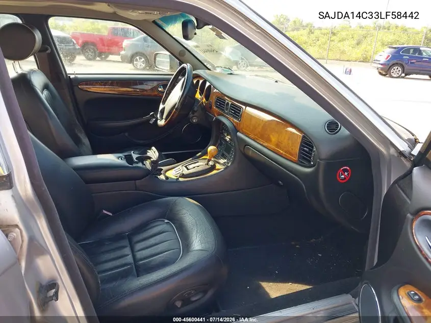 2003 Jaguar Xj Xj8 VIN: SAJDA14C33LF58442 Lot: 45600441