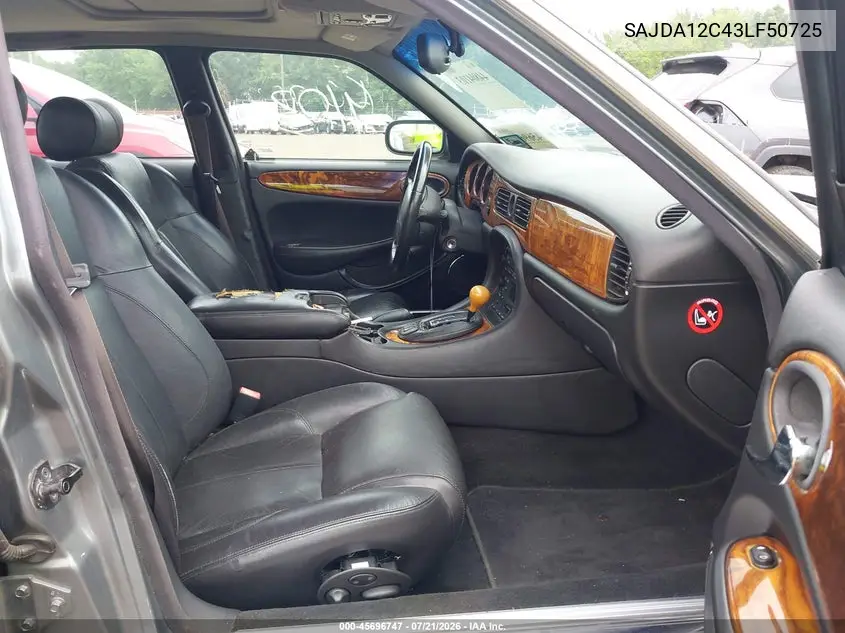 2003 Jaguar Xj Sport VIN: SAJDA12C43LF50725 Lot: 45696747