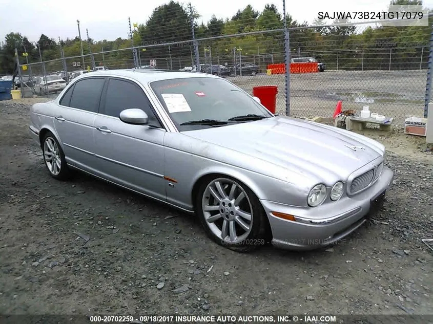 2004 Jaguar Xj Xjr VIN: SAJWA73B24TG17079 Lot: 20702259