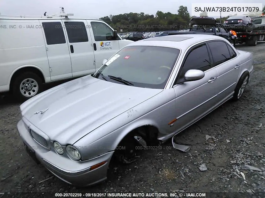 2004 Jaguar Xj Xjr VIN: SAJWA73B24TG17079 Lot: 20702259