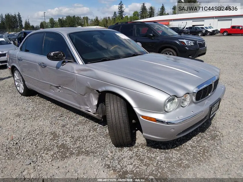 2004 Jaguar Xj Xj8 VIN: SAJWA71C44SG24536 Lot: 45171375