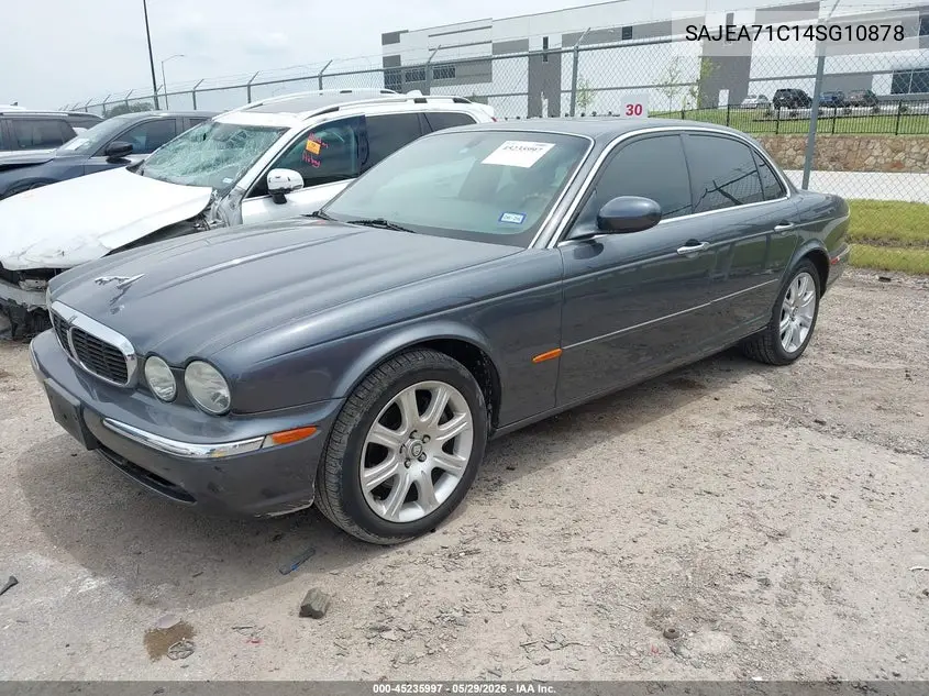 2004 Jaguar Xj8 VIN: SAJEA71C14SG10878 Lot: 45235997