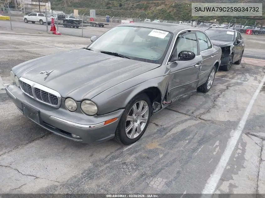2005 Jaguar Xj Xj8 L VIN: SAJWA79C25SG34732 Lot: 44438641