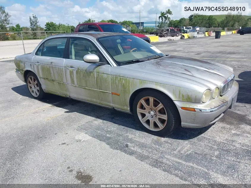2005 Jaguar Xj Xj8 L VIN: SAJWA79C45SG48910 Lot: 45147694
