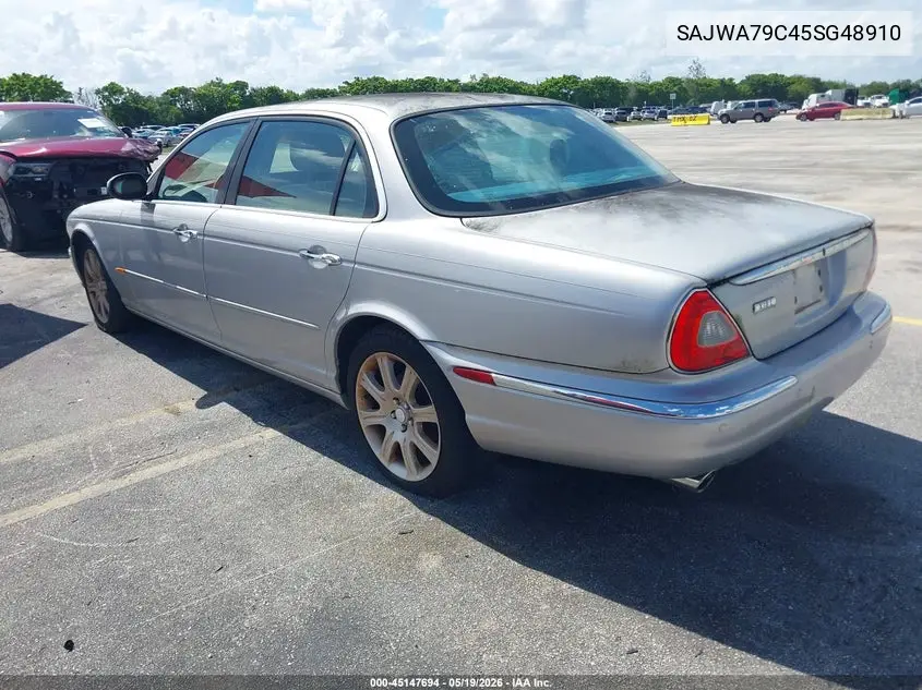 2005 Jaguar Xj Xj8 L VIN: SAJWA79C45SG48910 Lot: 45147694