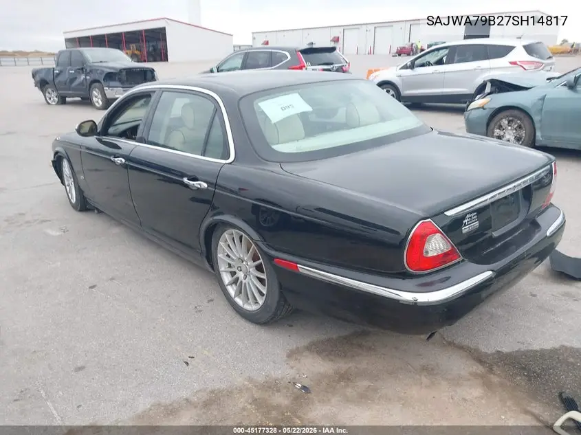 2007 Jaguar Xj VIN: SAJWA79B27SH14817 Lot: 45177328