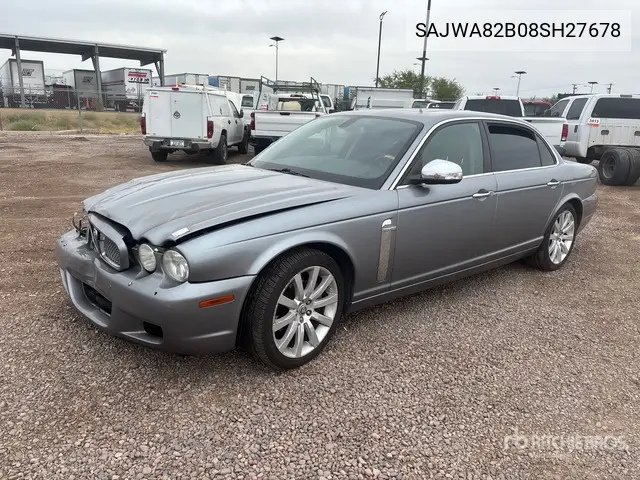2008 Jaguar Xj 2008 Jaguar Xj Automobile (Inoperable) VIN: SAJWA82B08SH27678 Lot: 15194978
