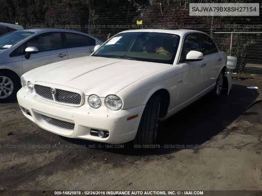 2008 Jaguar Xj Xj8 L VIN: SAJWA79BX8SH27154 Lot: 16825978
