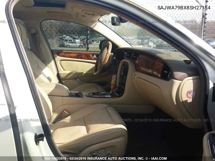 2008 Jaguar Xj Xj8 L VIN: SAJWA79BX8SH27154 Lot: 16825978