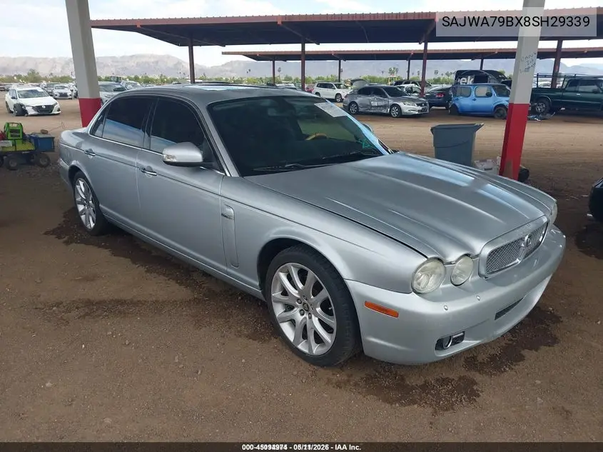 2008 Jaguar Xj VIN: SAJWA79BX8SH29339 Lot: 45094974
