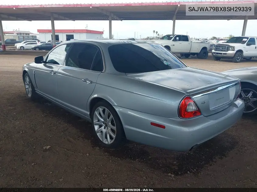 2008 Jaguar Xj VIN: SAJWA79BX8SH29339 Lot: 45094974