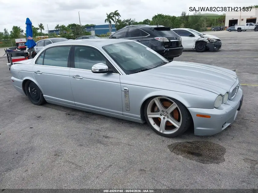 2008 Jaguar Xj Super V8 VIN: SAJWA82C38TH21537 Lot: 45283168