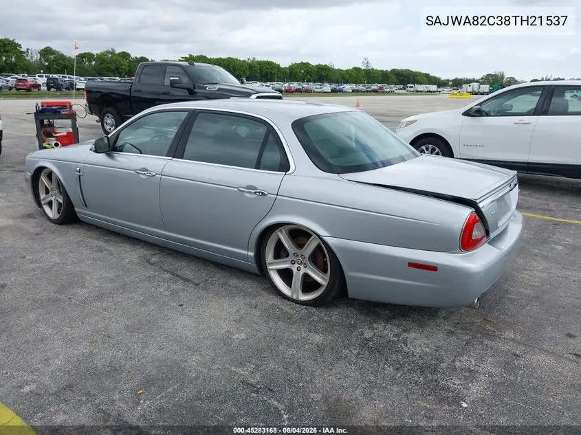 2008 Jaguar Xj Super V8 VIN: SAJWA82C38TH21537 Lot: 45283168