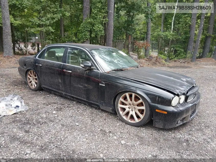 2008 Jaguar Xj Xj8 L VIN: SAJWA79B88SH28609 Lot: 45550753