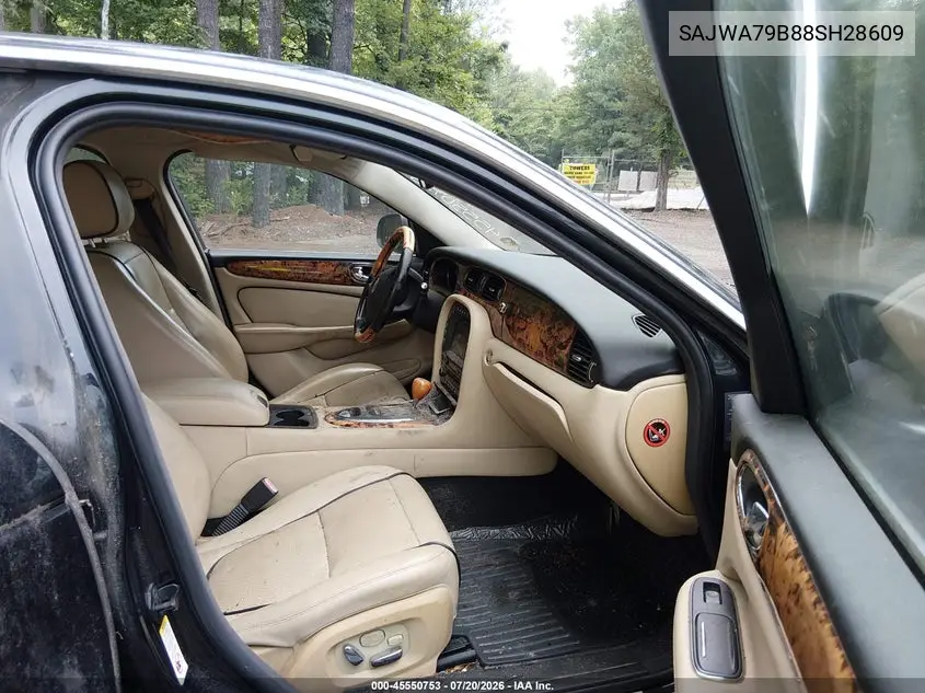 2008 Jaguar Xj Xj8 L VIN: SAJWA79B88SH28609 Lot: 45550753