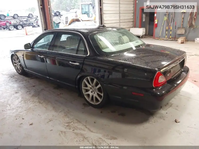 2009 Jaguar Xj Xj8 L VIN: SAJWA79B79SH31633 Lot: 44034016