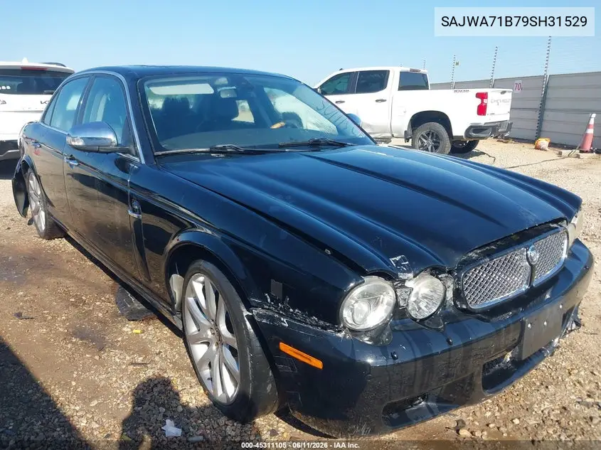 2009 Jaguar Xj Xj8 VIN: SAJWA71B79SH31529 Lot: 45311105
