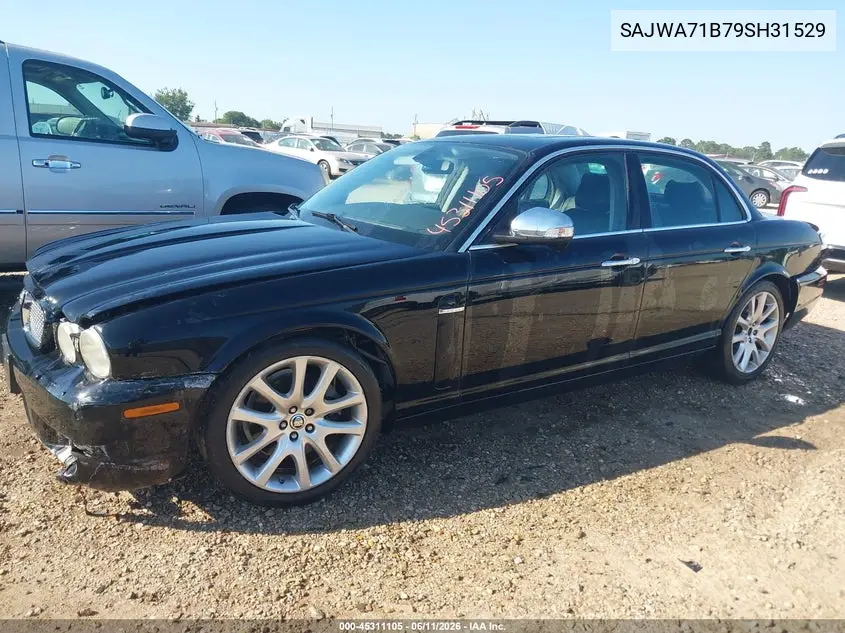2009 Jaguar Xj Xj8 VIN: SAJWA71B79SH31529 Lot: 45311105