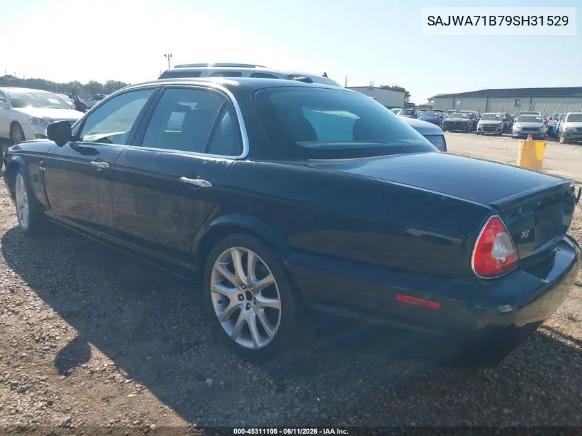 2009 Jaguar Xj Xj8 VIN: SAJWA71B79SH31529 Lot: 45311105