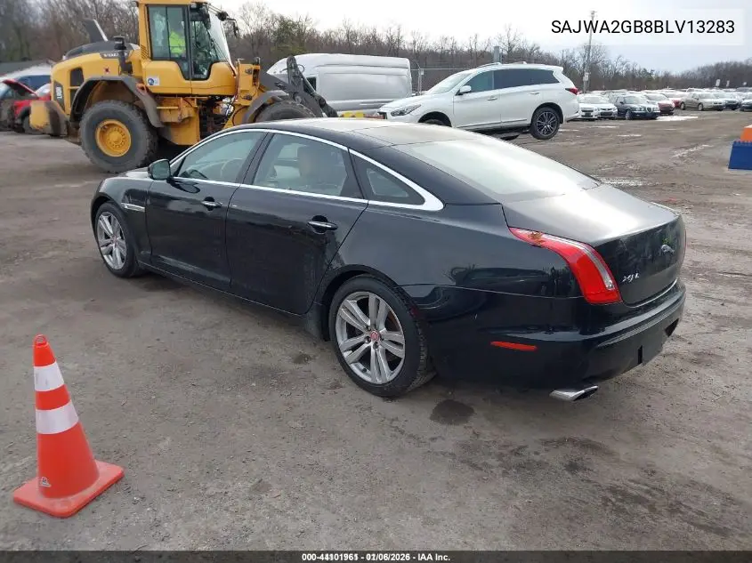 2011 Jaguar Xj Xjl VIN: SAJWA2GB8BLV13283 Lot: 44101961