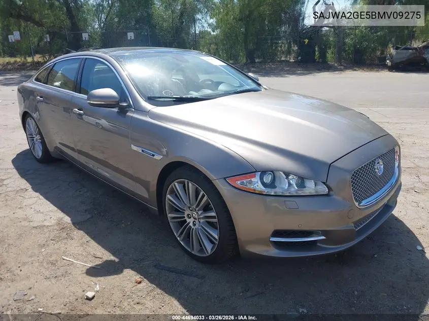 2011 Jaguar Xj Xjl Supercharged VIN: SAJWA2GE5BMV09275 Lot: 44694033