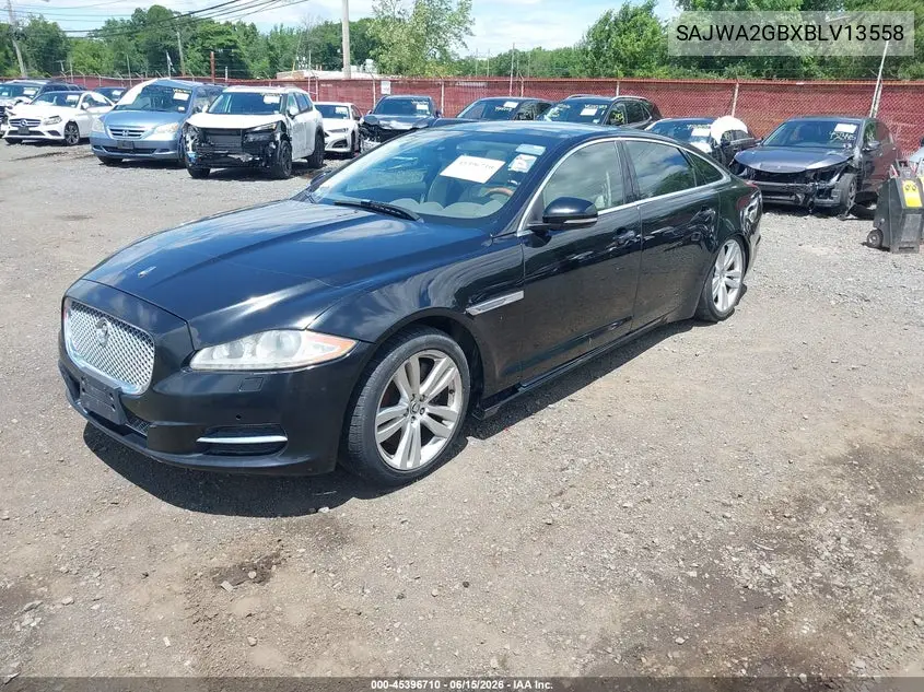 2011 Jaguar Xj Xjl VIN: SAJWA2GBXBLV13558 Lot: 45396710