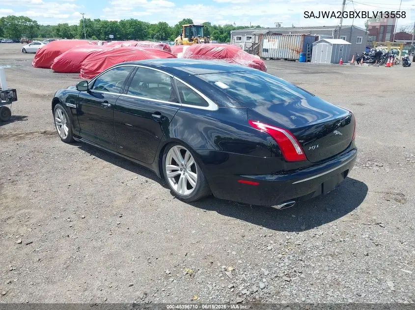 2011 Jaguar Xj Xjl VIN: SAJWA2GBXBLV13558 Lot: 45396710