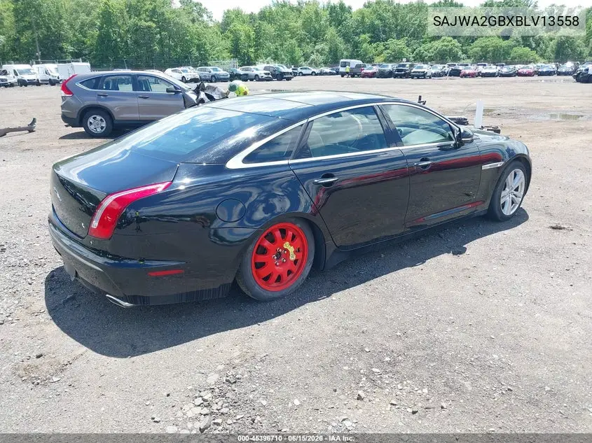 2011 Jaguar Xj Xjl VIN: SAJWA2GBXBLV13558 Lot: 45396710