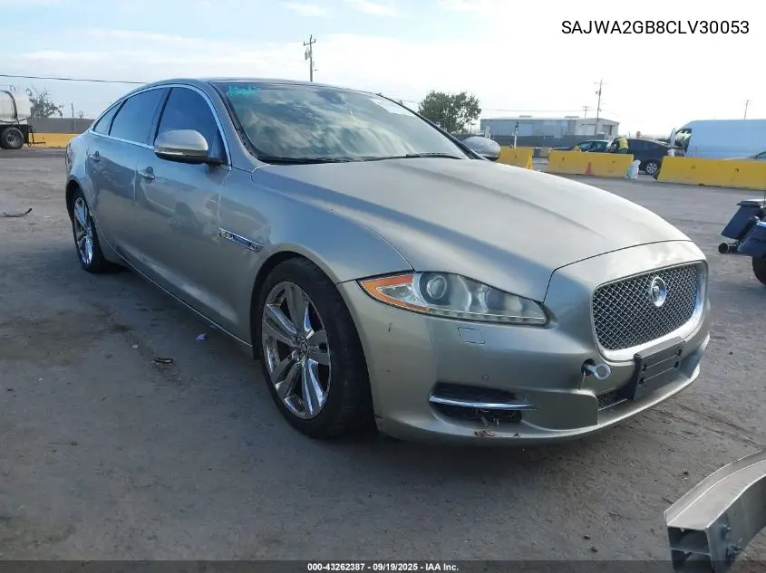 2012 Jaguar Xj Xjl Portfolio VIN: SAJWA2GB8CLV30053 Lot: 43262387