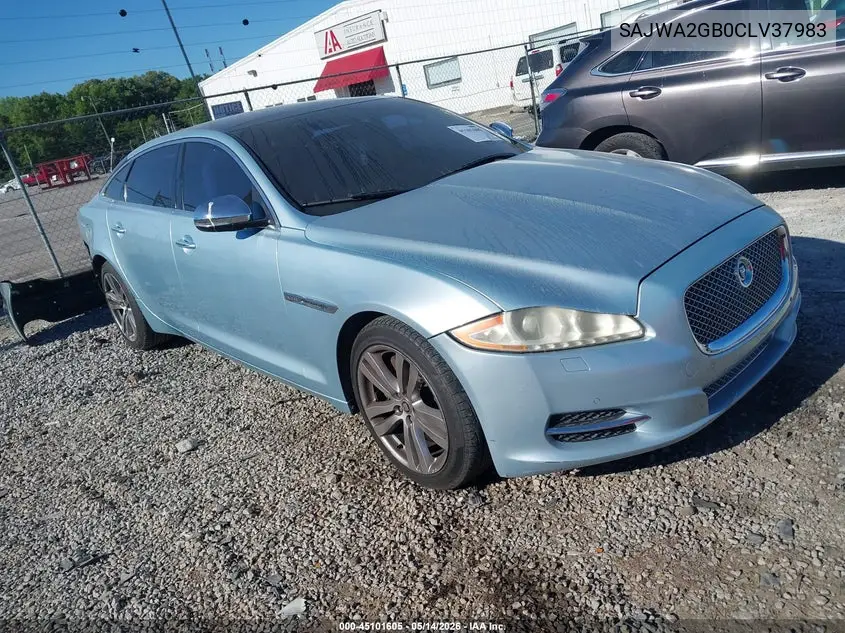 2012 Jaguar Xj Xjl Portfolio VIN: SAJWA2GB0CLV37983 Lot: 45101605