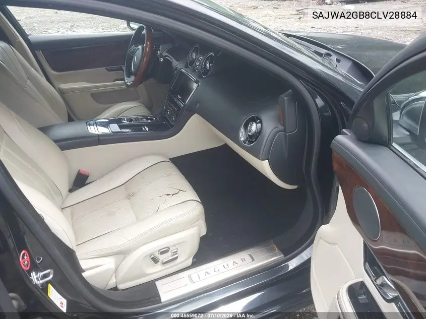 2012 Jaguar Xj Xjl Portfolio VIN: SAJWA2GB8CLV28884 Lot: 45559072