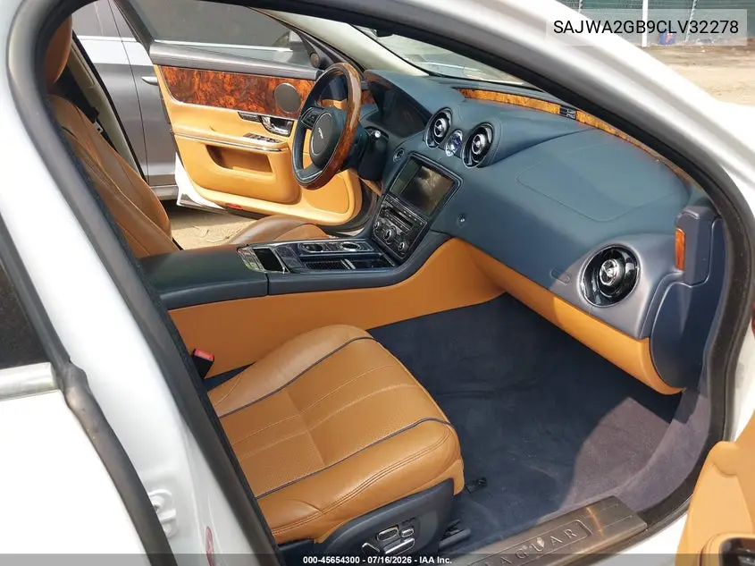 2012 Jaguar Xj Xjl Portfolio VIN: SAJWA2GB9CLV32278 Lot: 45654300
