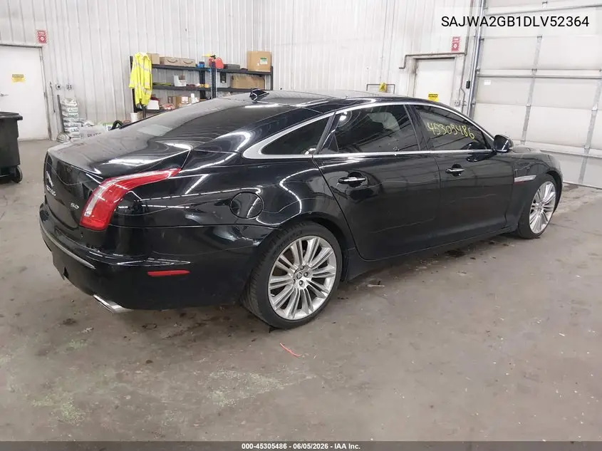 2013 Jaguar Xj Xjl Portfolio VIN: SAJWA2GB1DLV52364 Lot: 45305486