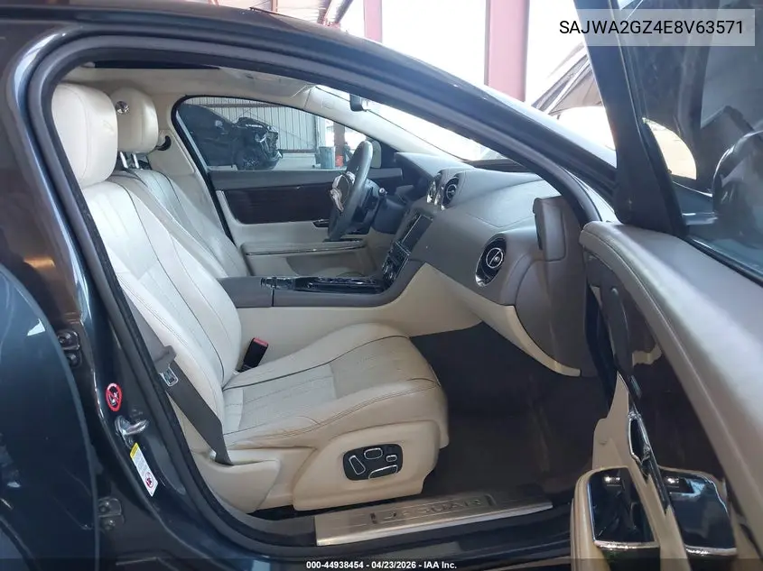 2014 Jaguar Xj Xjl Portfolio VIN: SAJWA2GZ4E8V63571 Lot: 44938454