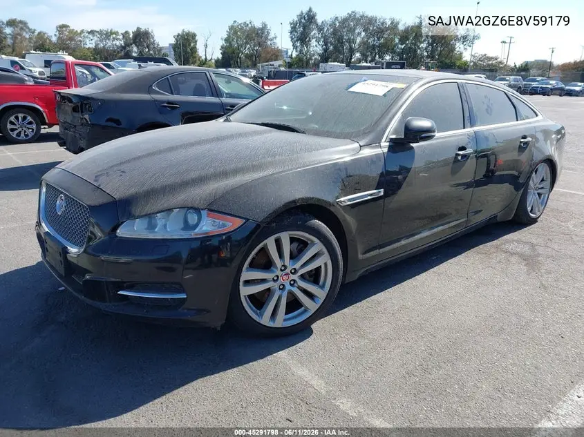 2014 Jaguar Xj Xjl Portfolio VIN: SAJWA2GZ6E8V59179 Lot: 45291798