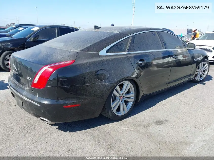 2014 Jaguar Xj Xjl Portfolio VIN: SAJWA2GZ6E8V59179 Lot: 45291798