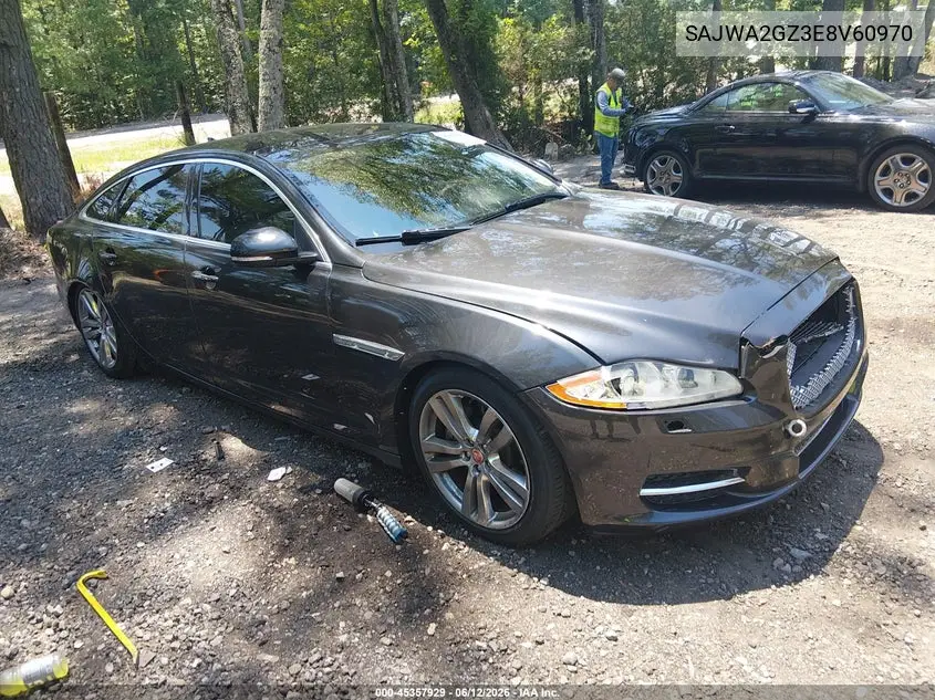 2014 Jaguar Xj Xjl Portfolio VIN: SAJWA2GZ3E8V60970 Lot: 45357929