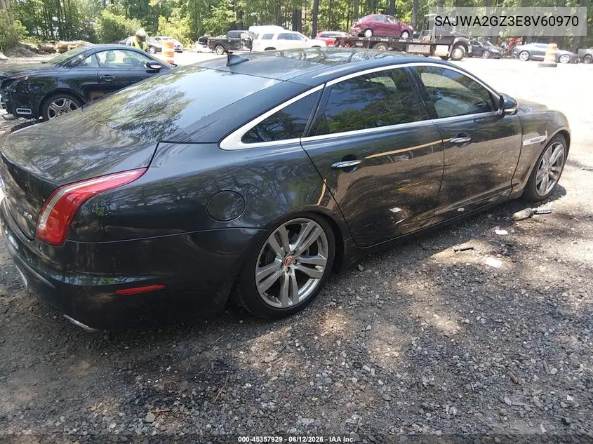 2014 Jaguar Xj Xjl Portfolio VIN: SAJWA2GZ3E8V60970 Lot: 45357929