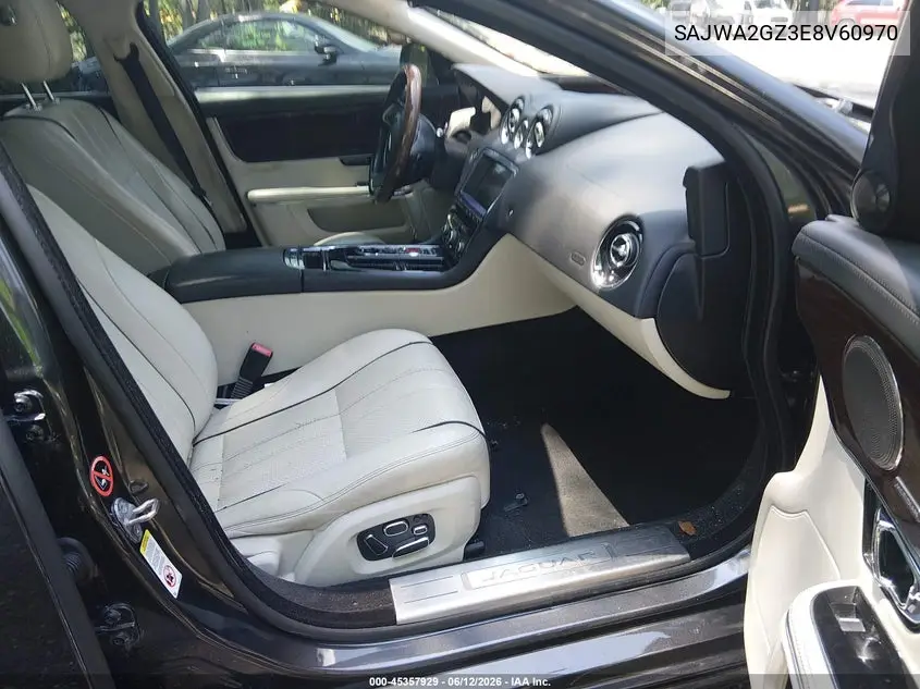 2014 Jaguar Xj Xjl Portfolio VIN: SAJWA2GZ3E8V60970 Lot: 45357929