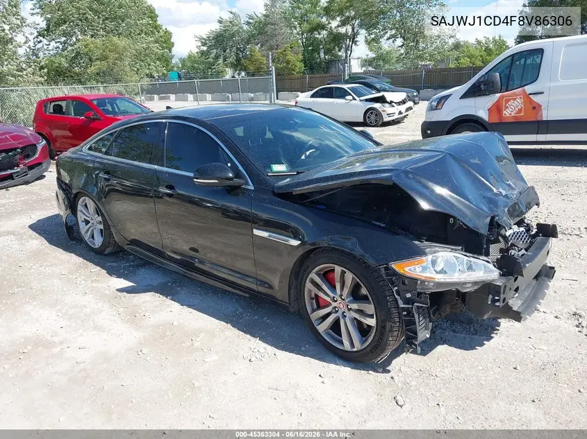 2015 Jaguar Xj VIN: SAJWJ1CD4F8V86306 Lot: 45363304
