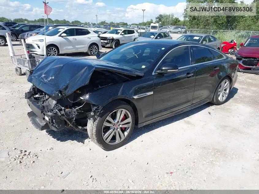2015 Jaguar Xj VIN: SAJWJ1CD4F8V86306 Lot: 45363304
