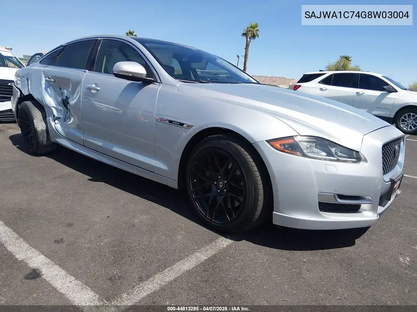 2016 Jaguar Xj R-Sport VIN: SAJWA1C74G8W03004 Lot: 44813295